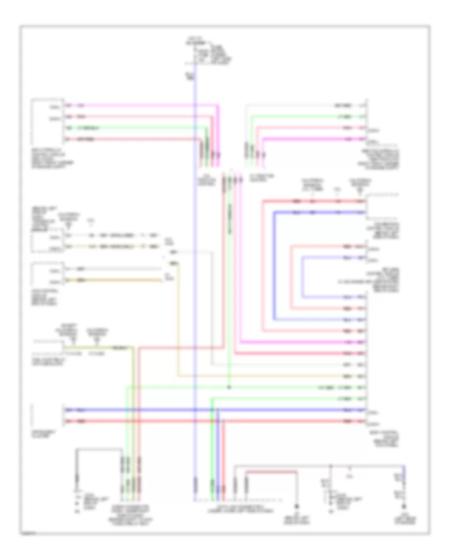 Computer Data Lines Wiring Diagram for Mazda 6 i 2006