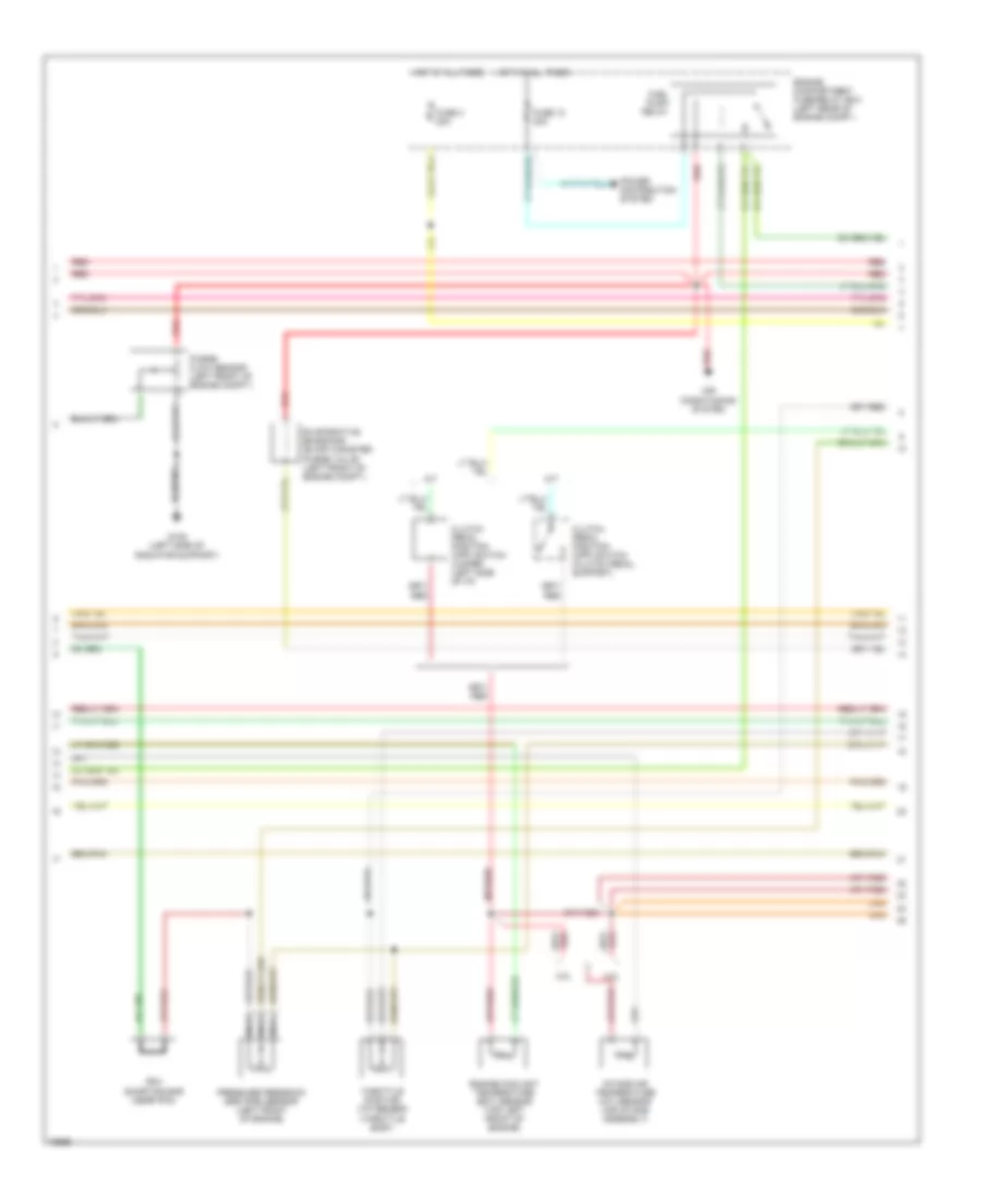 3.0L, Engine Performance Wiring Diagrams (2 of 4) for Mazda B3000 SE 1995