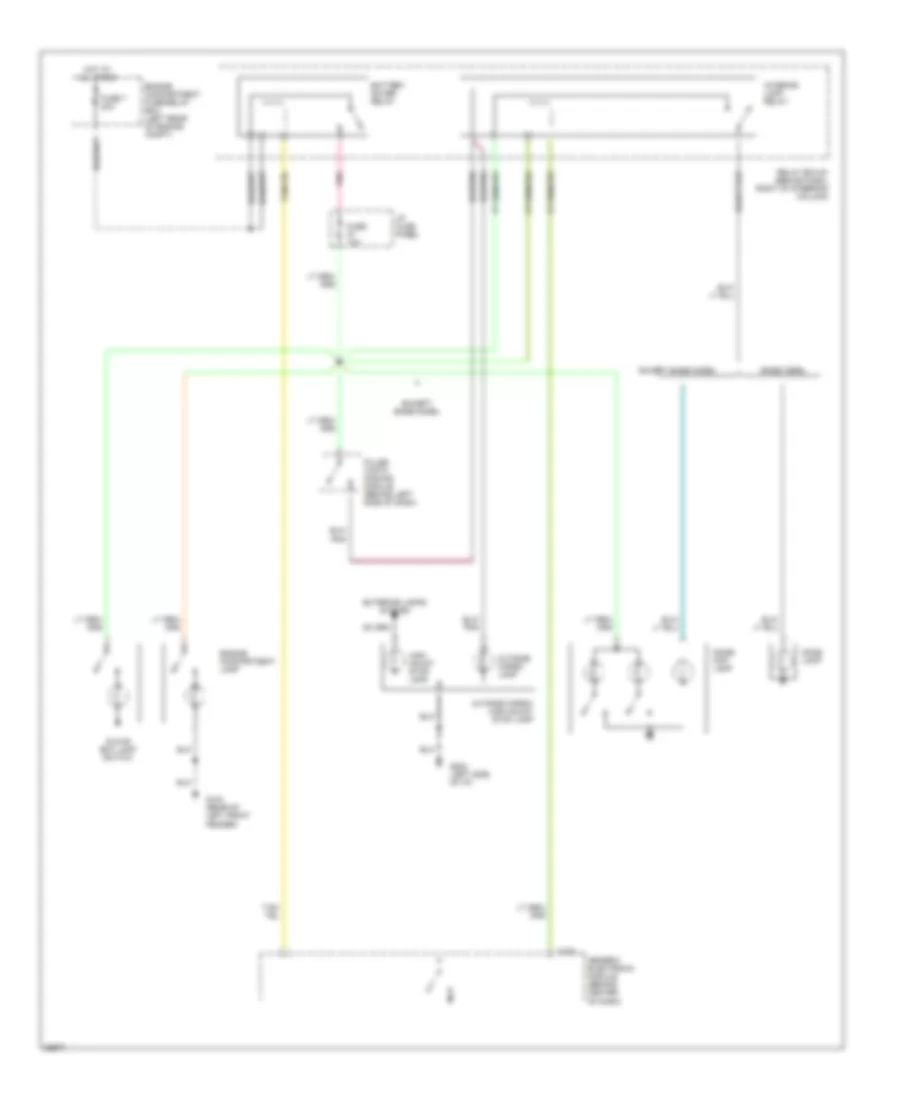 Courtesy Lamp Wiring Diagram for Mazda BSE 1995 3000