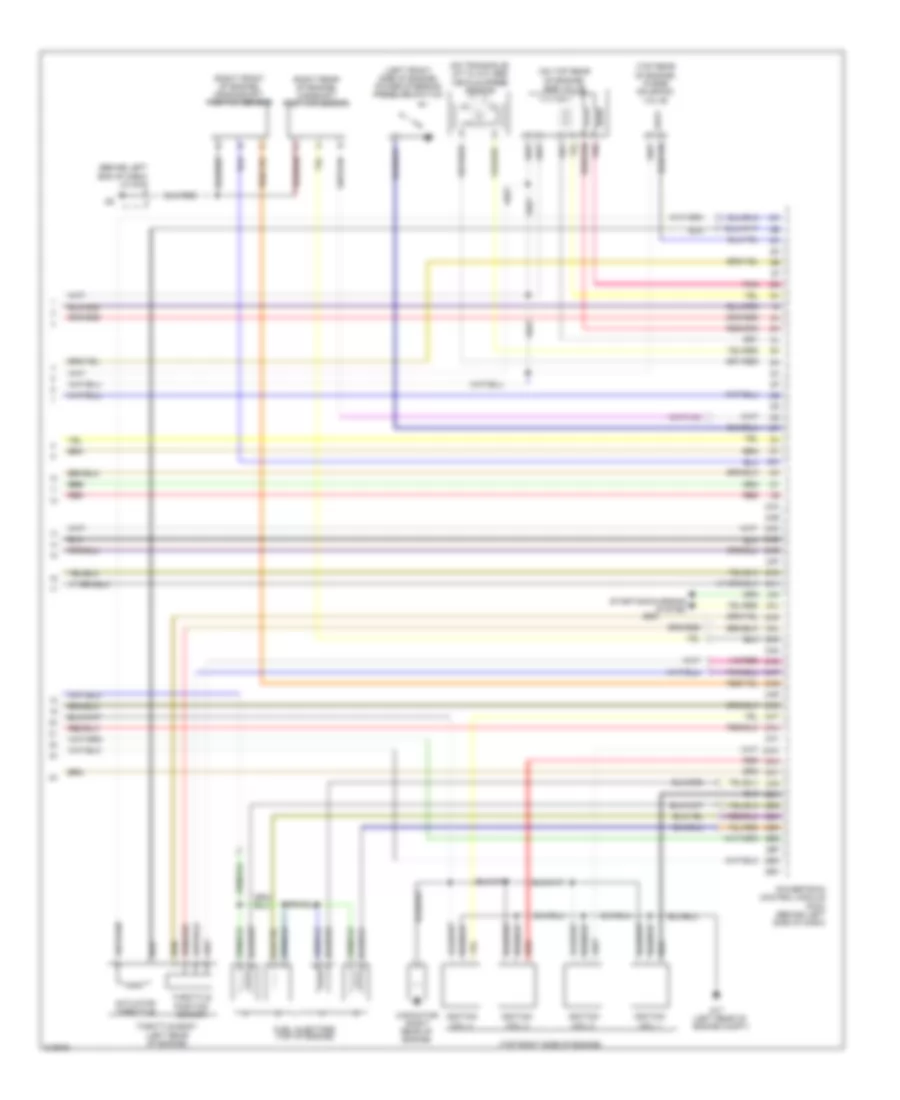 2 3L Engine Performance Wiring Diagram Except California 3 of 3 for Mazda 6 Mazdaspeed 2006
