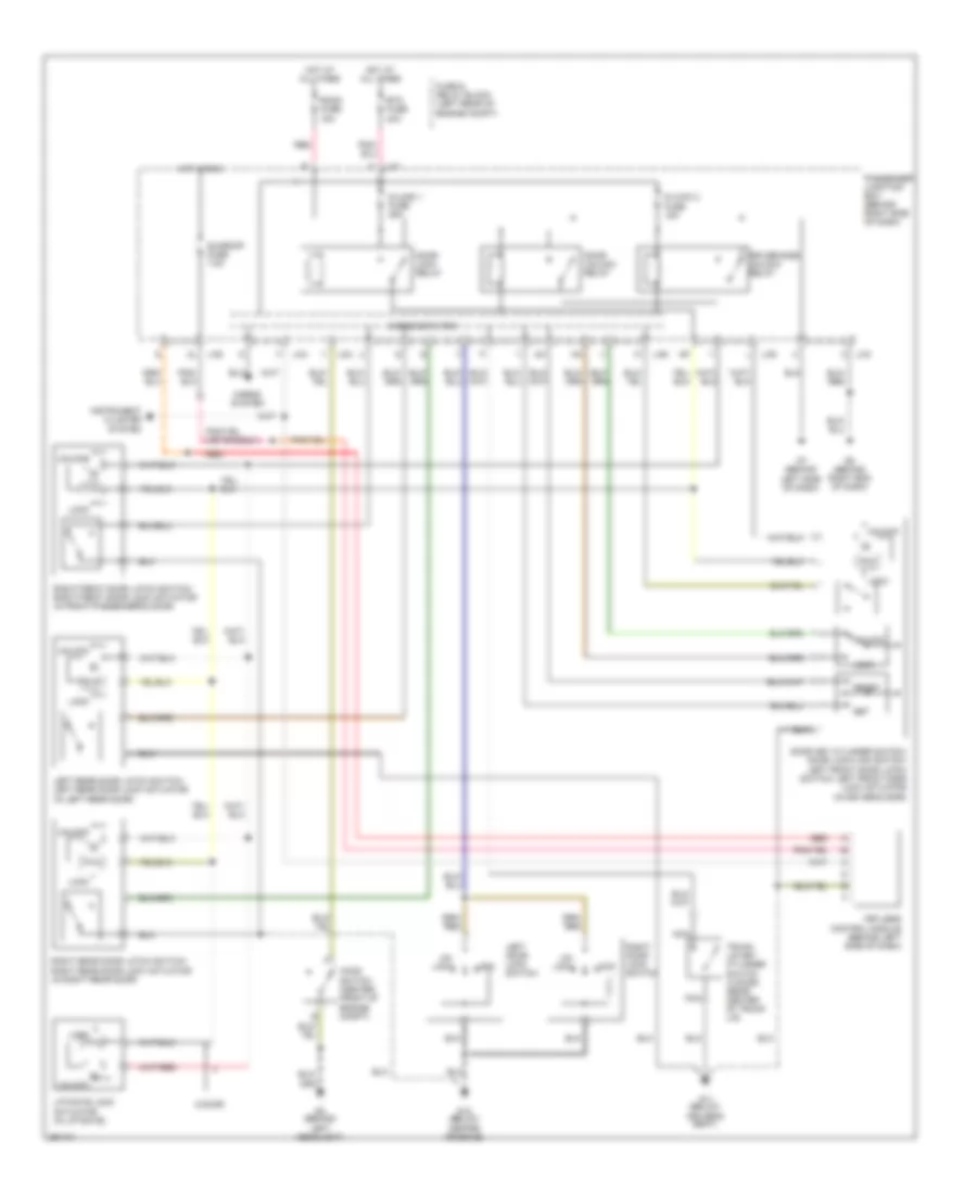 Forced Entry Wiring Diagram for Mazda 3 i Sport 2008