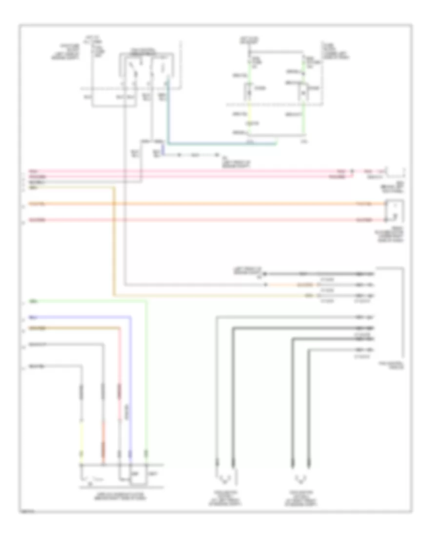 Manual A C Wiring Diagram 2 of 2 for Mazda 6 i Grand Touring 2011