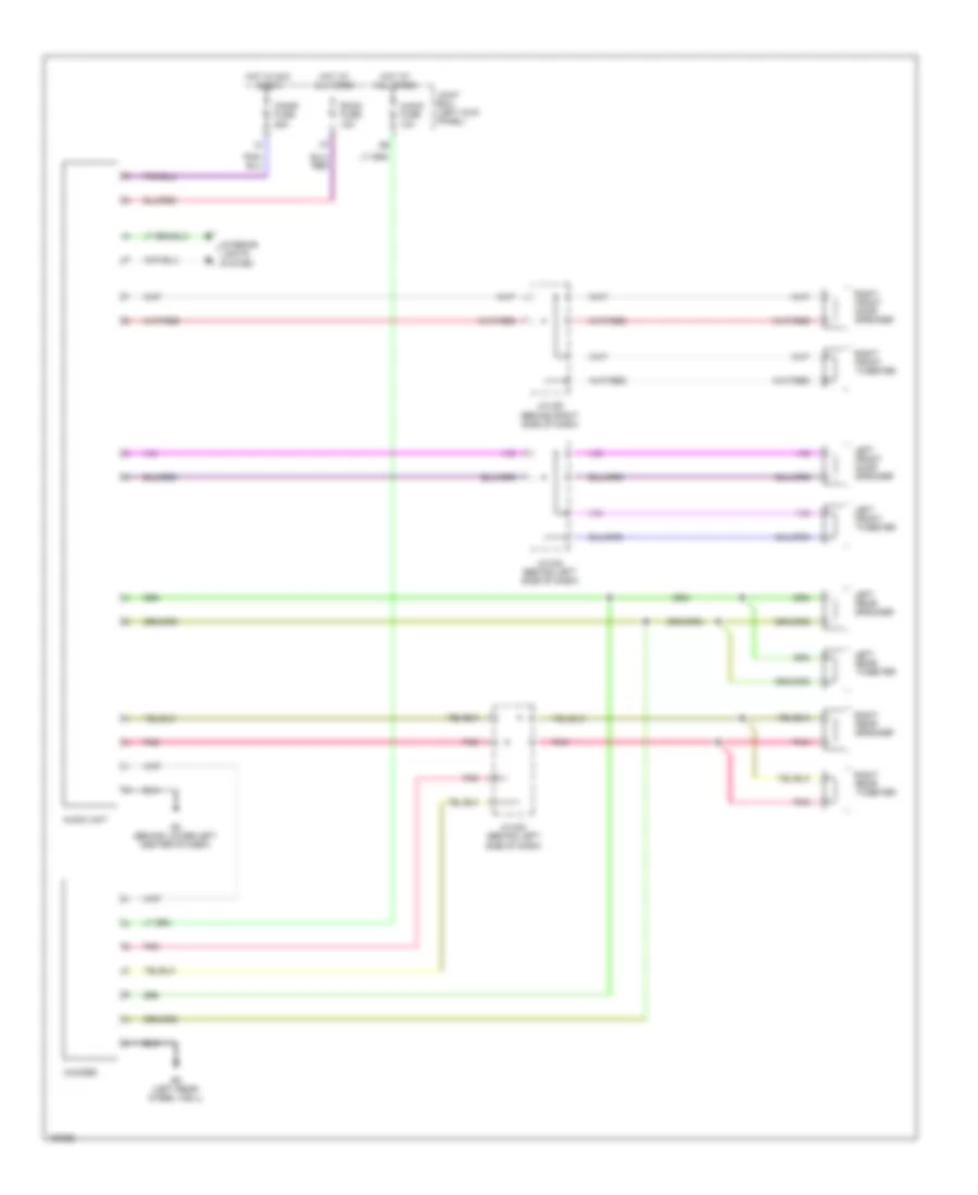 Radio Wiring Diagrams for Mazda MPV LX 2002