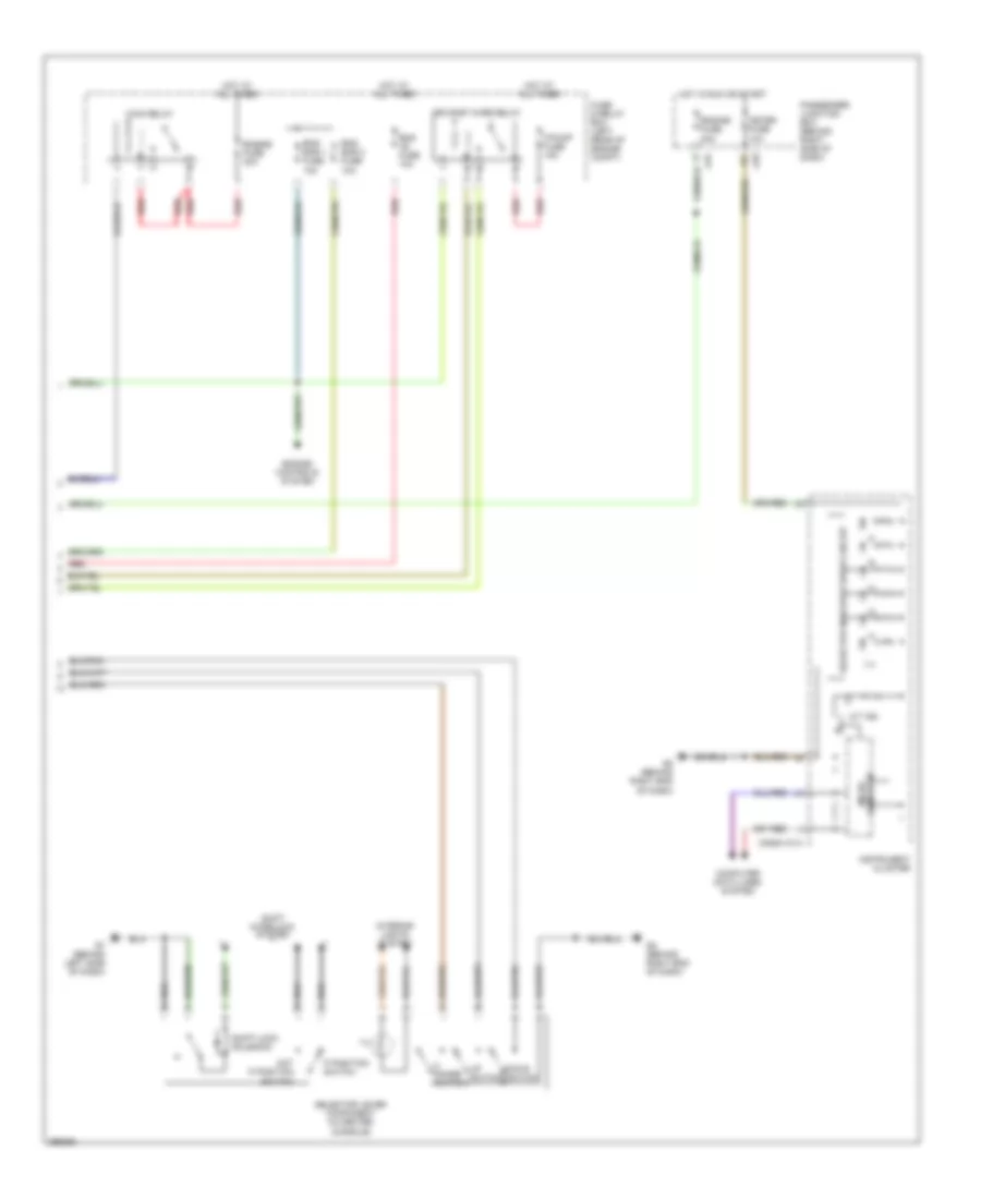 Transmission Wiring Diagram, California, 4 Speed AT (2 of 2) for Mazda 3 i Touring 2008