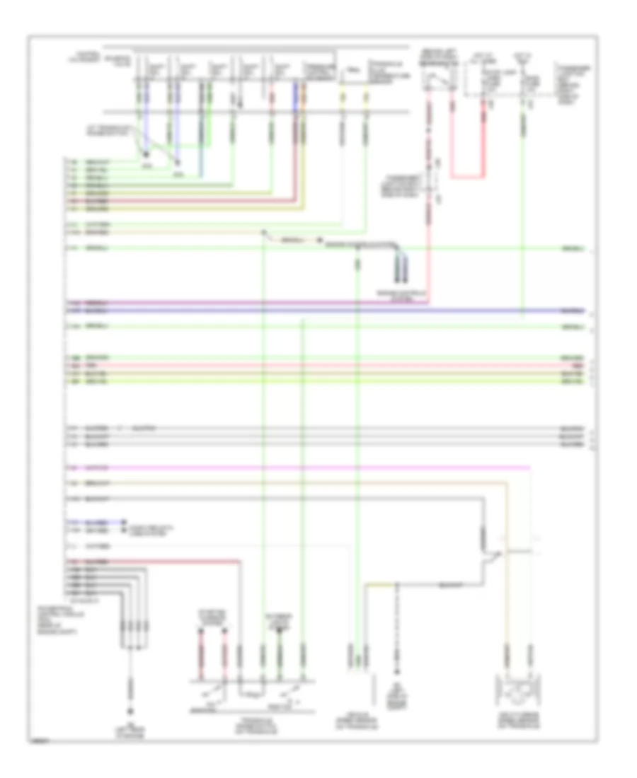 Transmission Wiring Diagram Except California 4 Speed A T 1 of 2 for Mazda 3 i Touring 2008