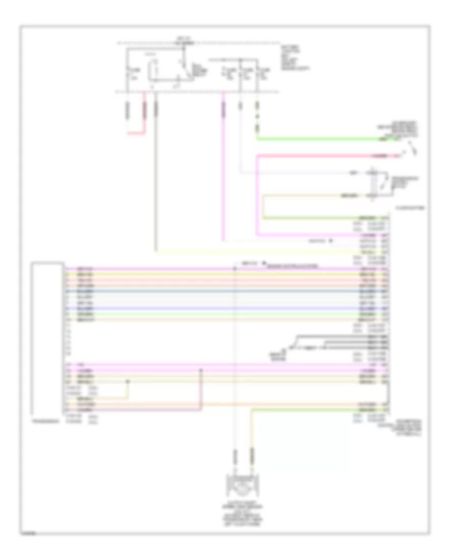 2 5L A T Wiring Diagram Except Hybrid for Mazda Tribute Hybrid Grand Touring 2009