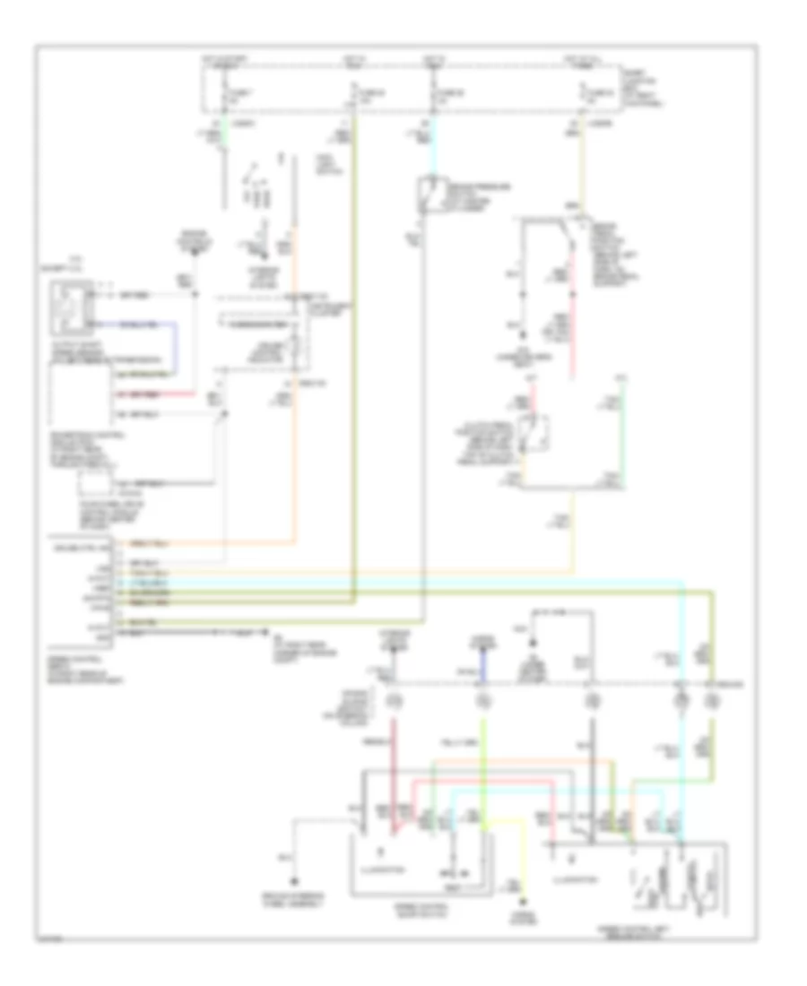 Cruise Control Wiring Diagram for Mazda B2006 2300