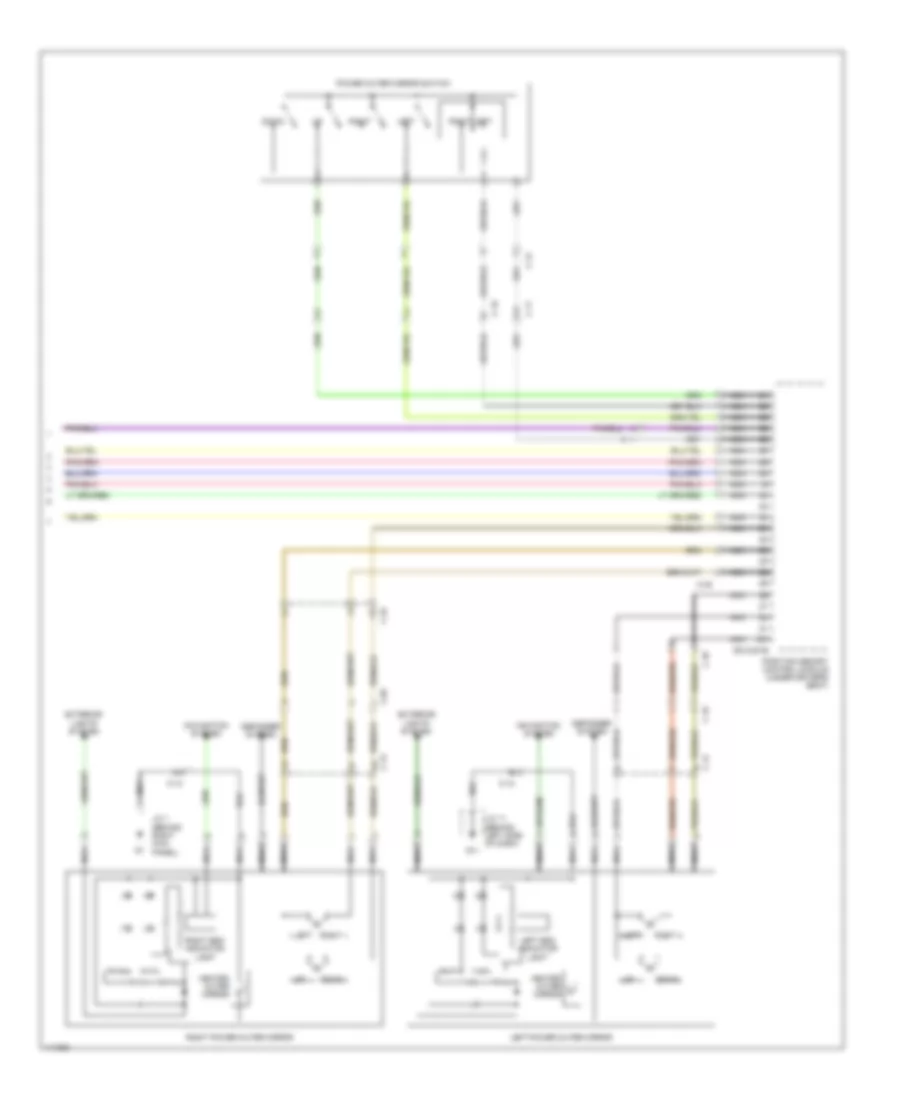 Memory Systems Wiring Diagram (4 of 4) for Mazda CX-9 Grand Touring 2013