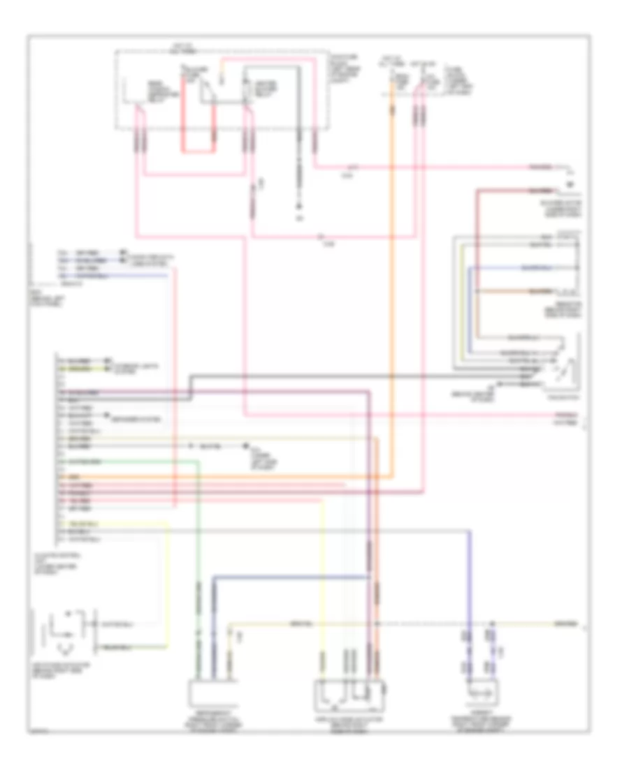 Manual AC Wiring Diagram (1 of 2) for Mazda CX-7 i SV 2012