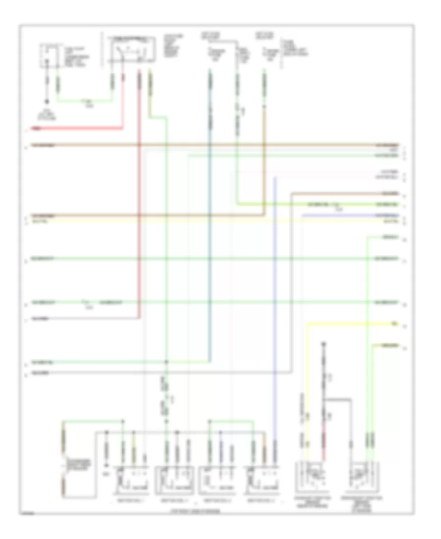 2.5L, Engine Performance Wiring Diagram (3 of 4) for Mazda CX-7 i SV 2012