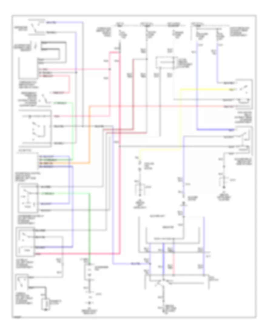 Manual AC Wiring Diagram for Mazda MX-5 Miata LS 2002