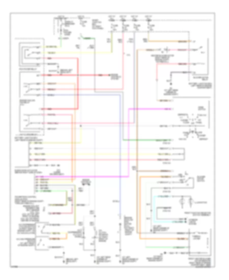 Manual AC Wiring Diagram for Mazda B3000 2006