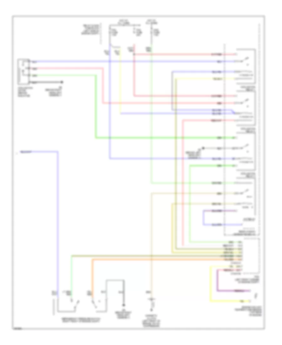 Manual AC Wiring Diagram (2 of 2) for Mazda MX-5 Miata SV 2008