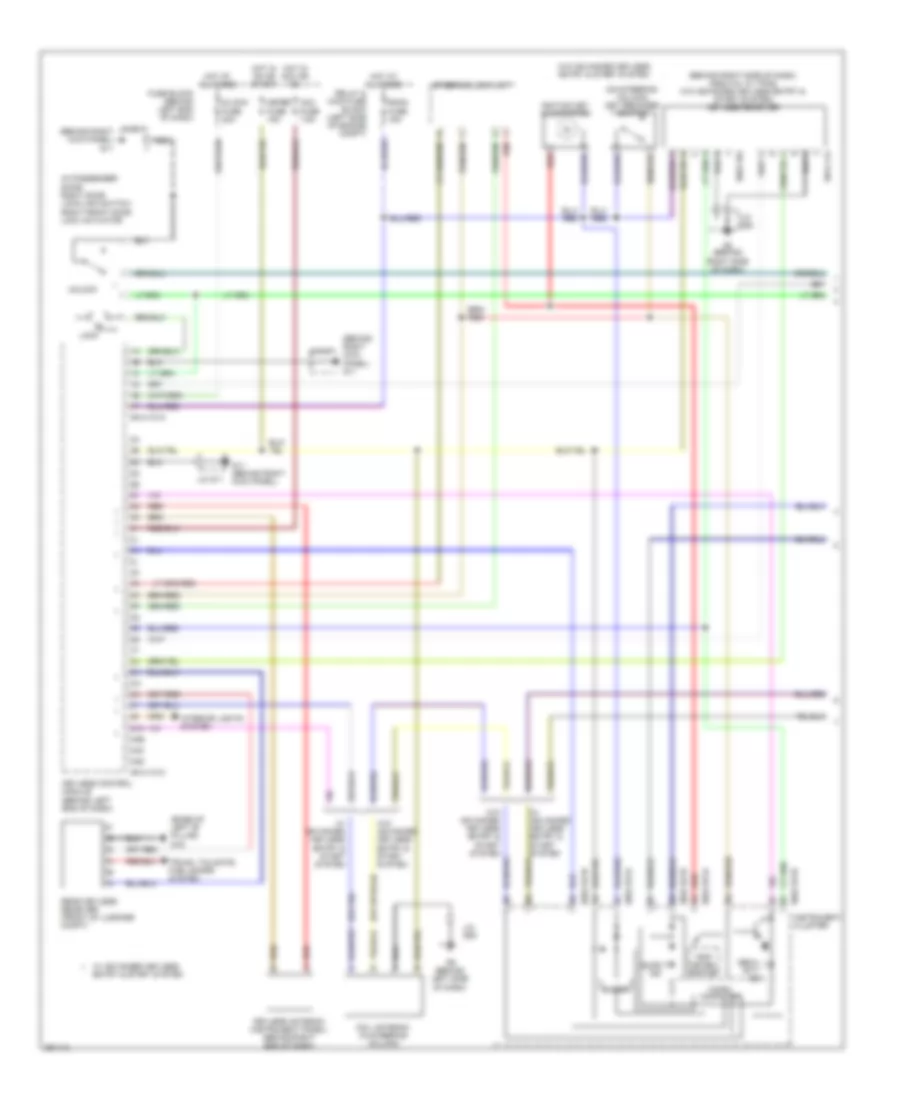 Anti theft Wiring Diagram 1 of 2 for Mazda MX 5 Miata SV 2008