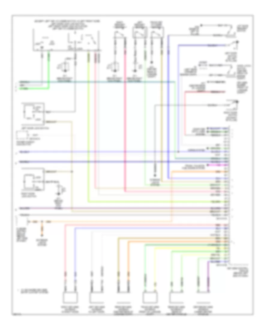 Anti-theft Wiring Diagram (2 of 2) for Mazda MX-5 Miata SV 2008