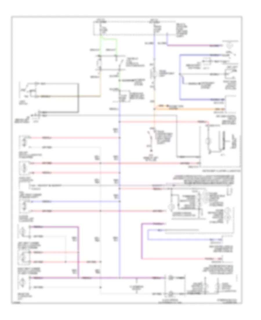 Interior Lights Wiring Diagram for Mazda MX-5 Miata SV 2008