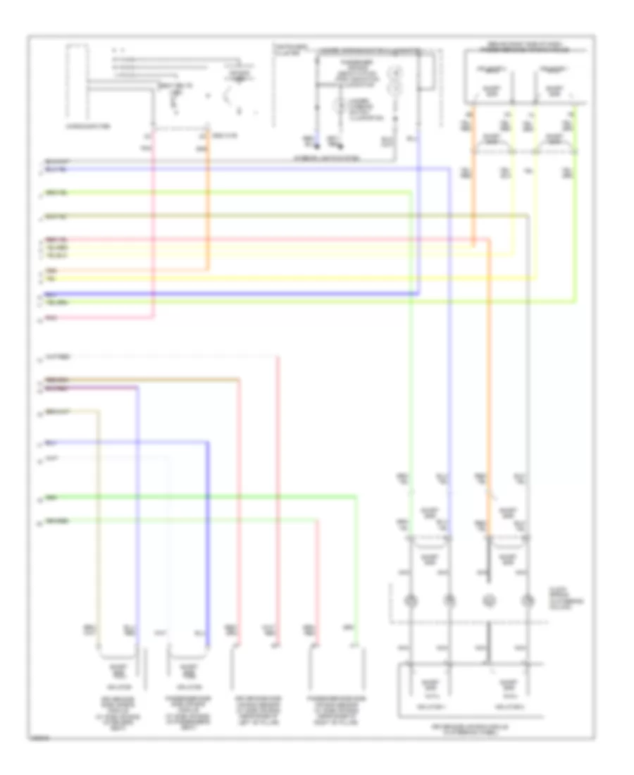 Supplemental Restraints Wiring Diagram (2 of 2) for Mazda MX-5 Miata SV 2008