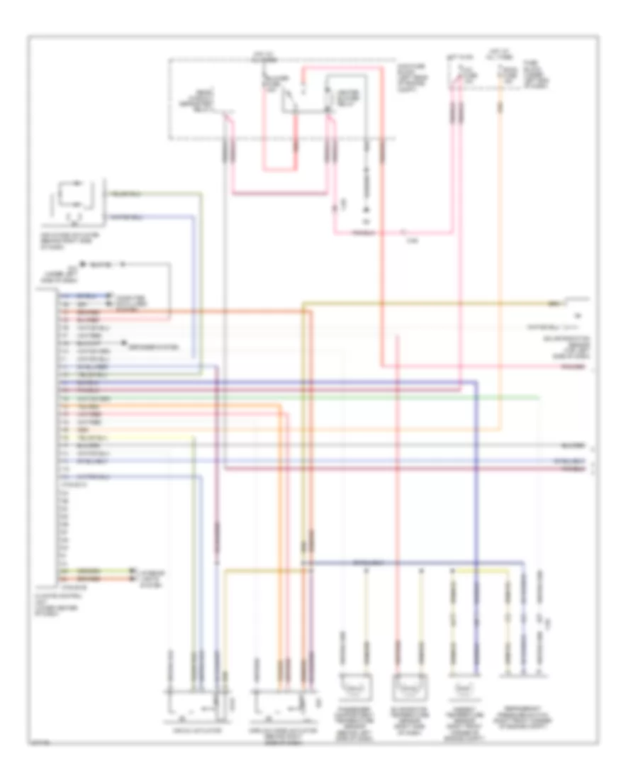Automatic A C Wiring Diagram 1 of 2 for Mazda CX 7 s Grand Touring 2012