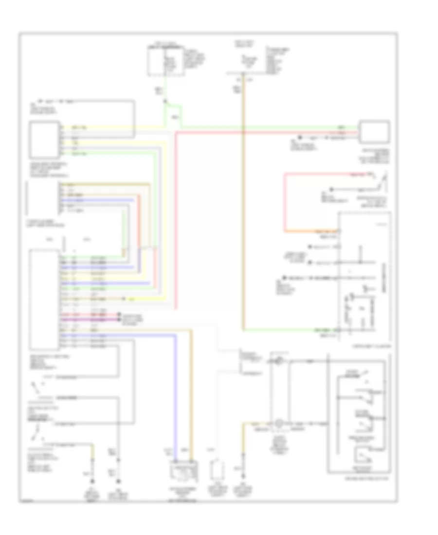 2.0L, Cruise Control Wiring Diagram, Except California for Mazda 3 s Touring 2008