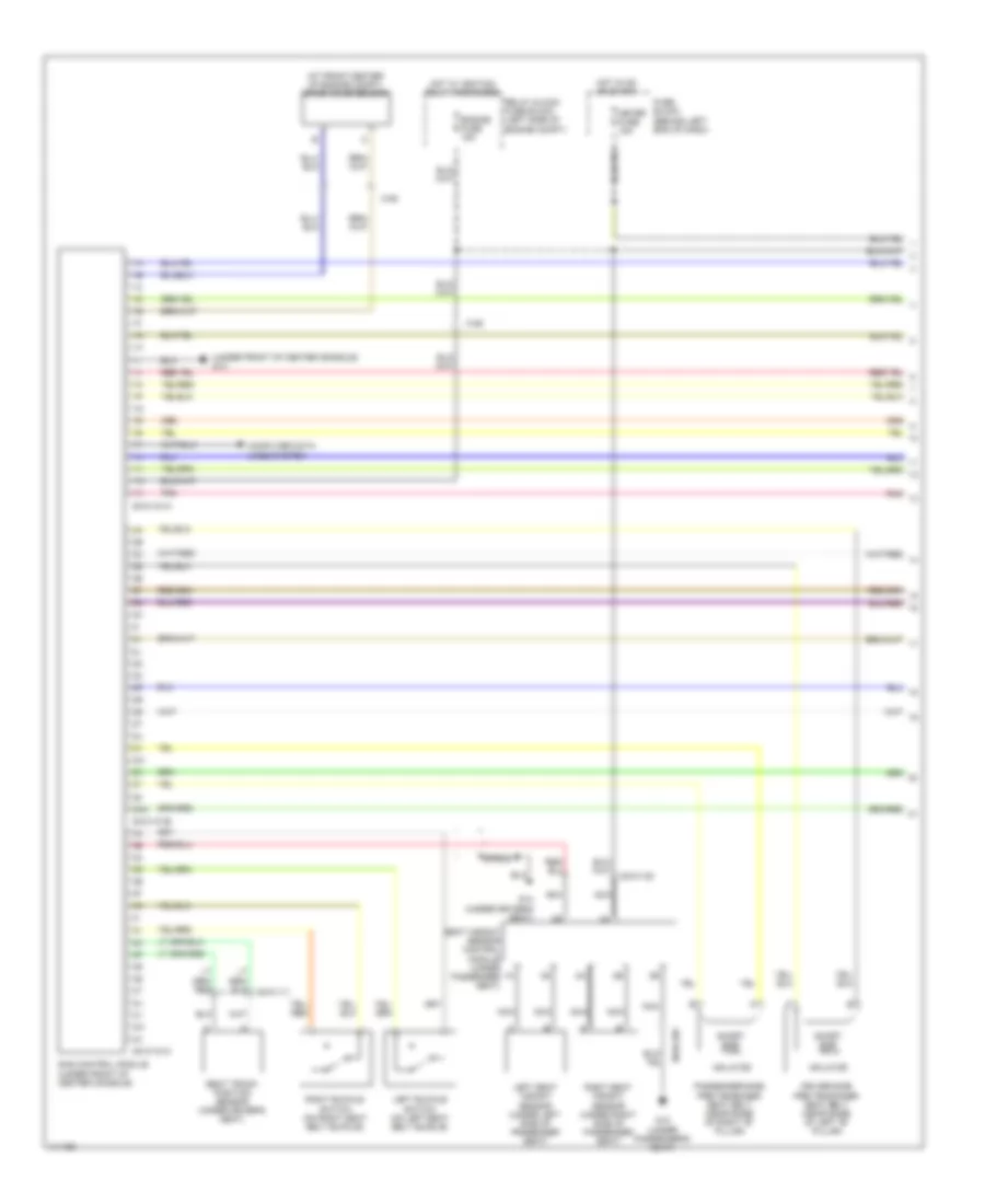 Supplemental Restraints Wiring Diagram 1 of 2 for Mazda MX 5 Miata Club 2013