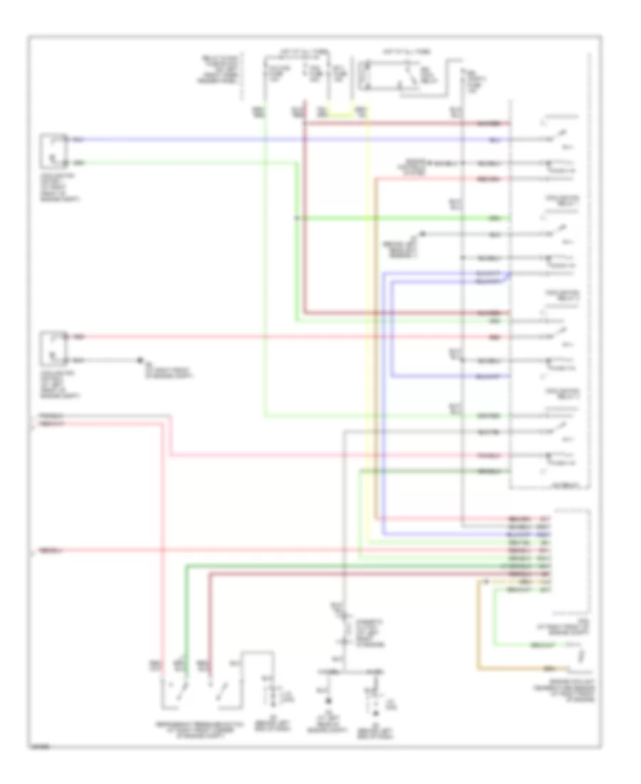 Manual AC Wiring Diagram (2 of 2) for Mazda RX-8 Grand Touring 2008