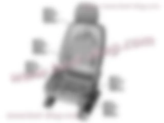 Где находится  M28/5 - Электродвигатель регулировки наклона спинки сиденья переднего пассажира - для Mercedes-Benz CLA-class (C117) 2013-2020