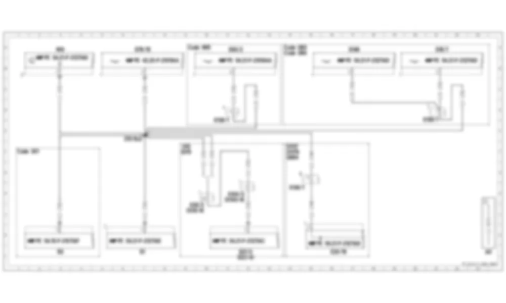 Электросхема Точки пайки / Z-образные соединительные муфты для Mercedes-Benz CLA-class (C117) 2013-2020