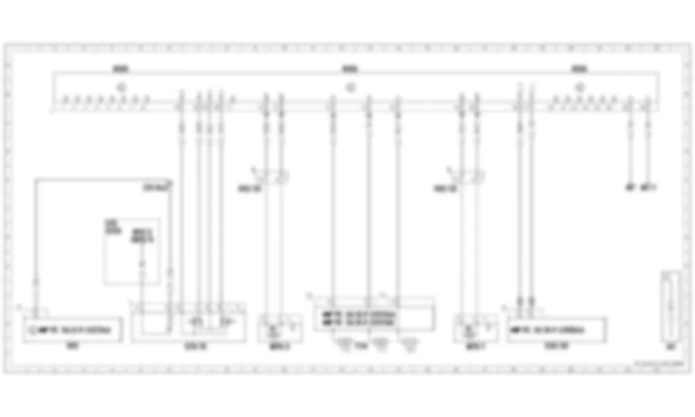 Электросхема Электрический стояночный тормоз для Mercedes-Benz CLA-class (C117) 2013-2020