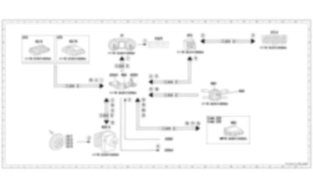 Электросхема Принципиальная электрическая схема рулевого управления с электроусилителем для Mercedes-Benz CLA-class (C117) 2013-2020
