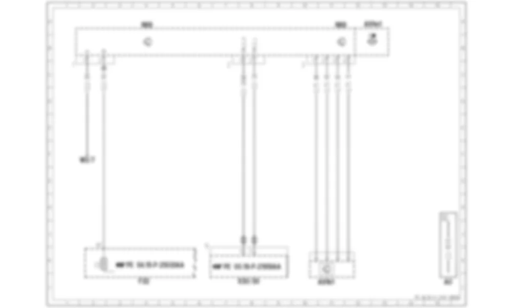 Электросхема Блок управления электроусилителем руля для Mercedes-Benz CLA-class (C117) 2013-2020