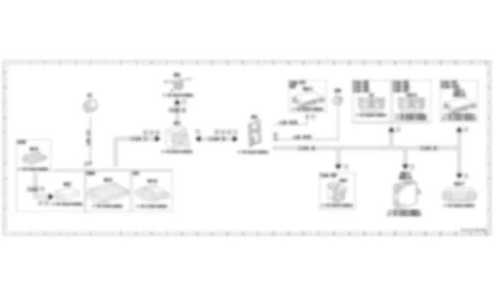Электросхема Принципиальная электрическая схема отключения функции комфорта для Mercedes-Benz CLA-class (C117) 2013-2020