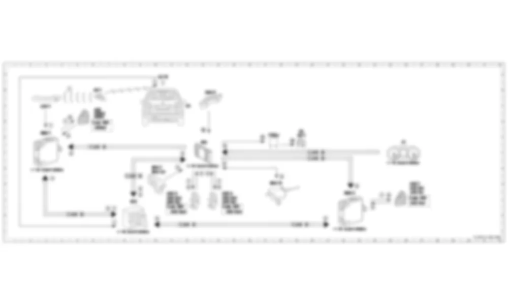 Электросхема Принципиальная электрическая схема центрального замка, работа с ключом-передатчиком для Mercedes-Benz CLA-class (C117) 2013-2020