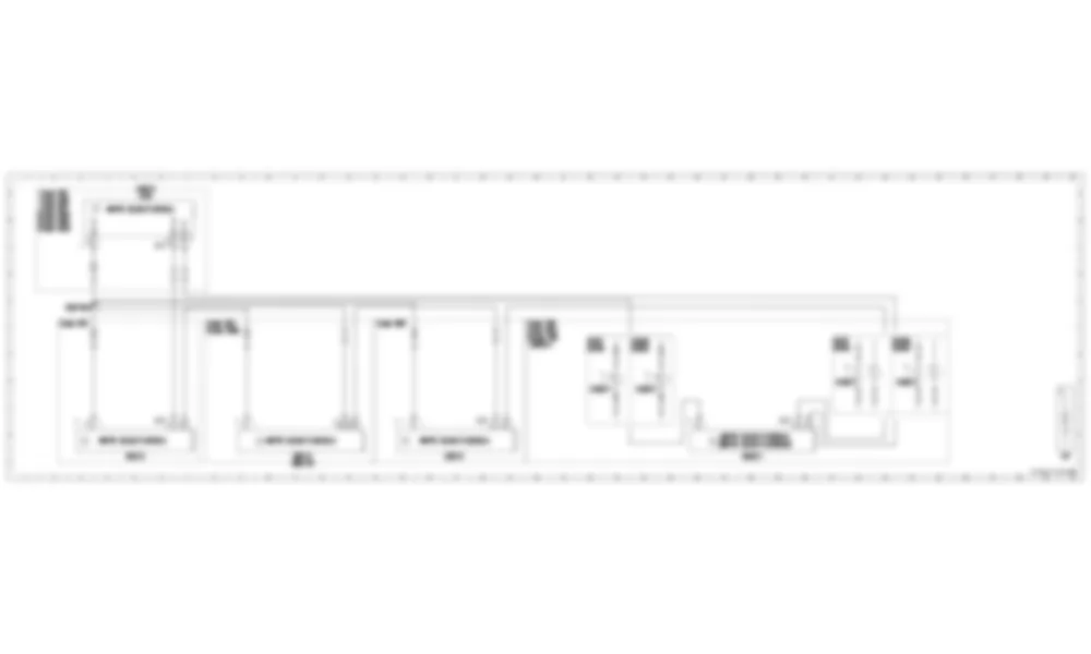 Электросхема МОСТ автобус для Mercedes-Benz CLA-class (C117) 2013-2020