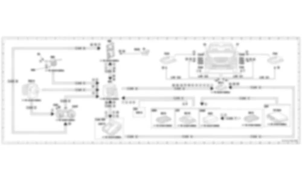 Электросхема Принципиальная электрическая схема, дополнительные функции, включение дальнего света для Mercedes-Benz CLA-class (C117) 2013-2020