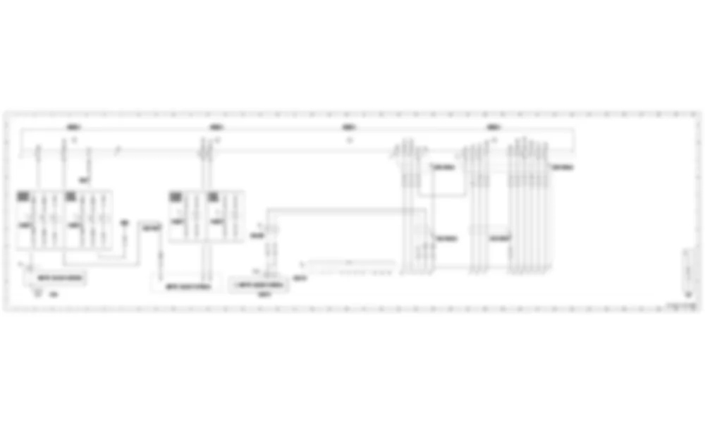 Электросхема Блок управления медиаинтерфейсом для Mercedes-Benz CLA-class (C117) 2013-2020