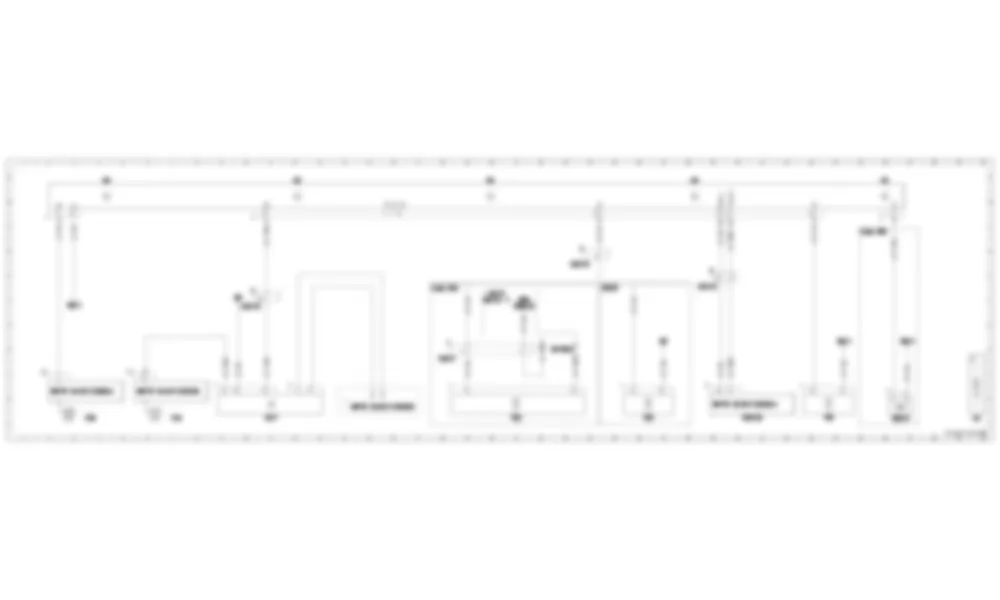 Электросхема Модуль управления стационарным отопителем (STH) для Mercedes-Benz CLA-class (C117) 2013-2020