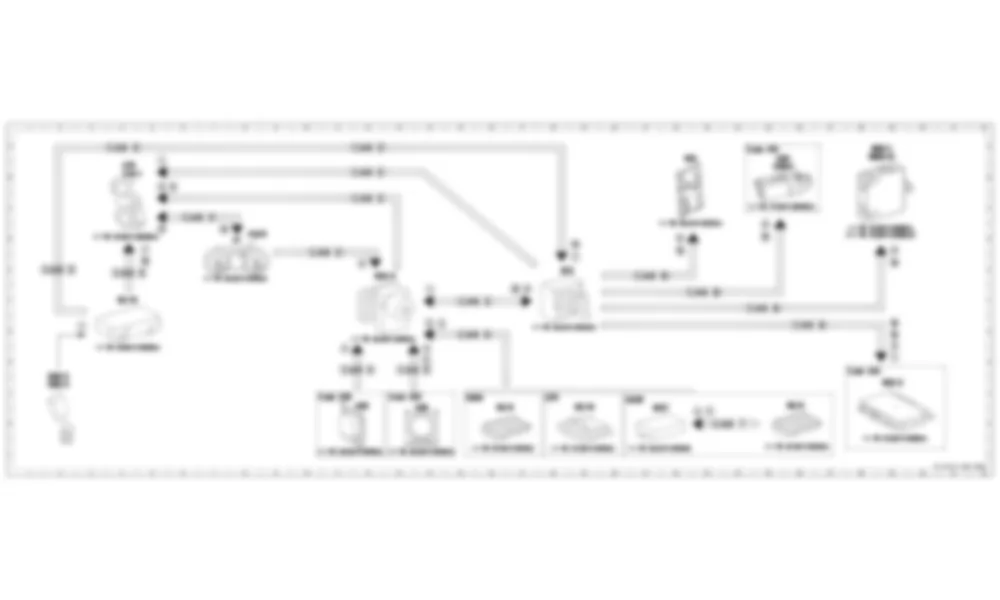 Электросхема Принципиальная электрическая схема, предварительный сейф для Mercedes-Benz CLA-class (C117) 2013-2020