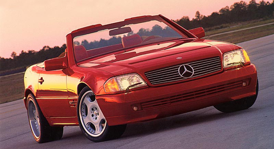 Электросхемы, Распиновки разъемов, Расположение элементов для Mercedes-Benz SL-class (R129) 1989—2001