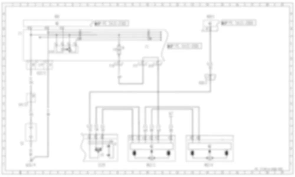 Электросхема Крыша из ламелей для Mercedes-Benz M-class (W163) 1997—2005
