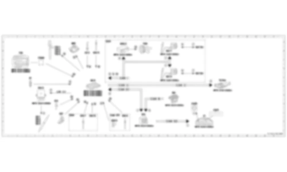 Электросхема Принципиальная электрическая схема системы очистки выхлопных газов для Mercedes-Benz M-class (W166) 2011-2020