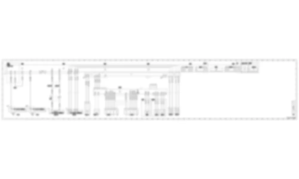 Электросхема Блок управления модулем рулевой колонки для Mercedes-Benz M-class (W166) 2011-2020