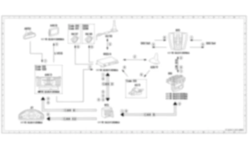 Электросхема Принципиальная электрическая схема для информации MB и функции помощи при поломке для Mercedes-Benz M-class (W166) 2011-2020