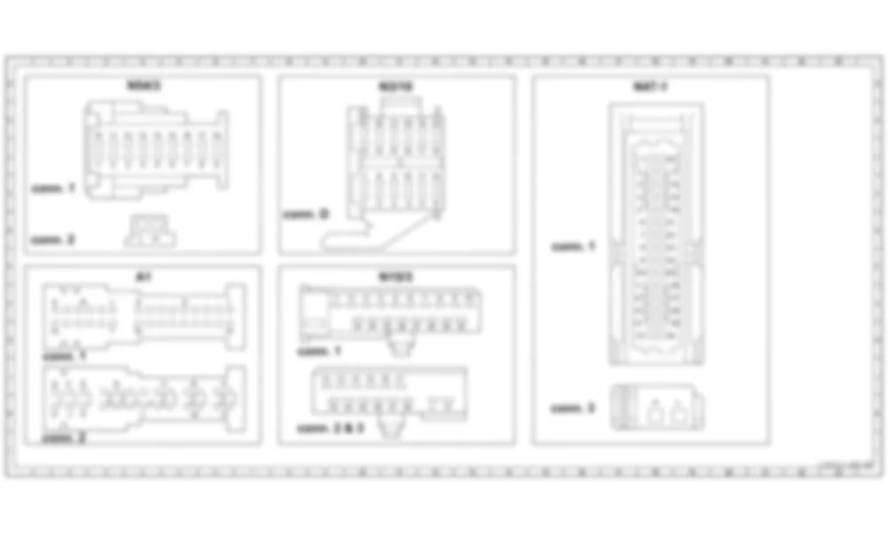 Распиновка разъемов схемы CAN-шина - двигатель для Mercedes-Benz SL-class (R170) 1996—2004