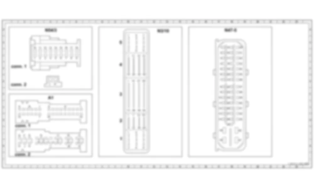 Распиновка разъемов схемы CAN-шина - двигатель для Mercedes-Benz SL-class (R170) 1996—2004