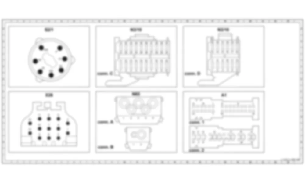Распиновка разъемов схемы Стартер, генератор для Mercedes-Benz SL-class (R170) 1996—2004
