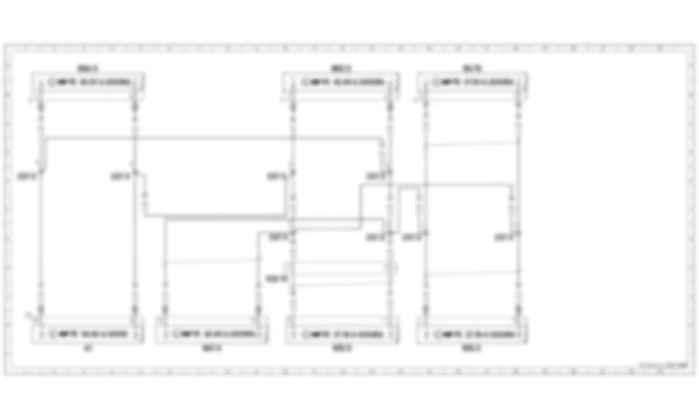 Электросхема CAN-шина - двигатель для Mercedes-Benz SL-class (R170) 1996—2004