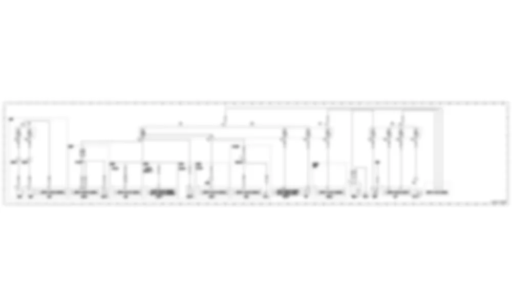 Электросхема Электромонтаж цепи 30 для Mercedes-Benz SL-class (R170) 1996—2004