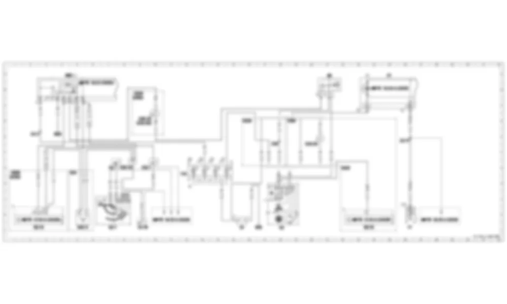 Электросхема Стартер, генератор для Mercedes-Benz SL-class (R170) 1996—2004
