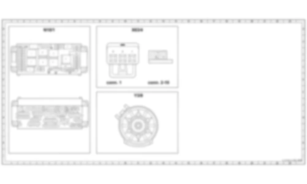 Распиновка разъемов схемы Электронный блок управления коробкой передач (ETC) для Mercedes-Benz SLK-class (R171) 2004—2011
