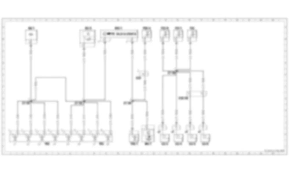 Электросхема Схема 87 электропроводка для Mercedes-Benz SLK-class (R171) 2004—2011